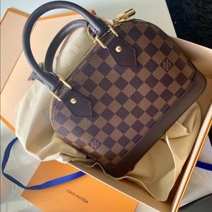 Louis Vuitton Alma BB Darnier handbag